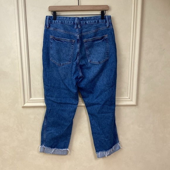 Good American GCSREFW386 Good Curve Straight Raw Hem - Picture 4 of 5